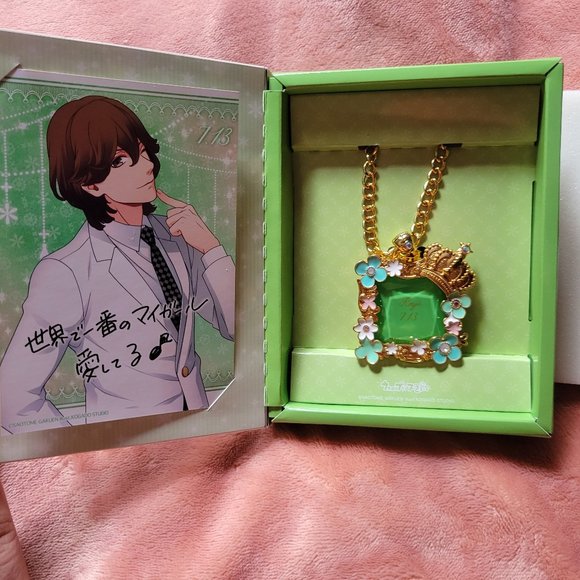Uta no Prince-sama Kotobuki Reiji Birthday Wreath Accessory Floral Charm & Chain - Picture 9 of 9